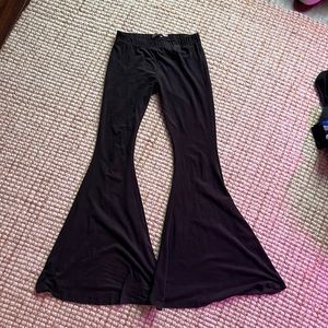 BOHO BELL BOTTOMS BLACK SMALL